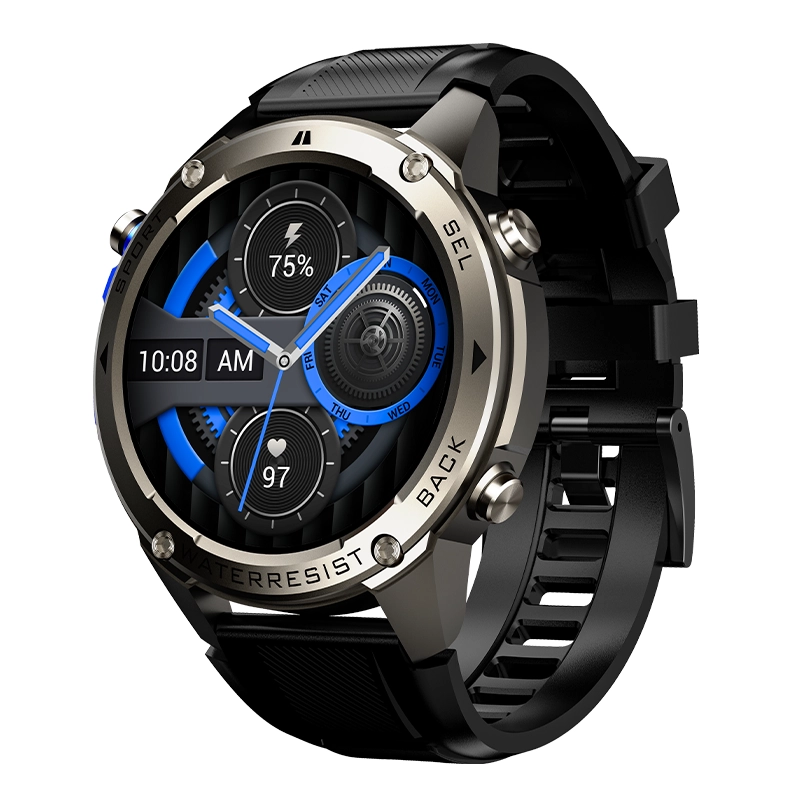 YES Sports GPS Smartwatch – 1.43″ AMOLED, GPS, Compass, 5ATM Waterproof, Multi-Sport & Health Monitoring
